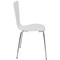 5 Star Recess Heavy Duty Chair White