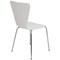 5 Star Recess Heavy Duty Chair White