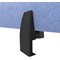 5 Star PET Desk Edge Clamp Screen Holder, For Deskmount Screen, Black, Pack of 2