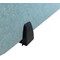 5 Star PET Under Desk Edge Fixed Screen Holder, For Deskmount Screen, Black, Pack of 2