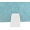 5 Star PET Udesk Edge Fxd Scrn Hldr Pair for Dmount Scrn Wht