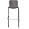 Lark Bar Chair Aluminium Charcoal