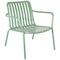 Lark Low Armchair Aluminium Fair Green