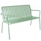 Lark Two Seater Bench Aluminium Fair Green