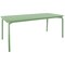 Lark Rectangular Slatted Table 1806mm Aluminium Fair Green