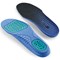 Shoes For Crews Comfort Insoles with Gel Pads, Blue, Size 6 Shoes For Crews Comfort Insoles with Gel Pads, Blue, Size 6