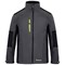 Beeswift Flex Softshell Two-Tone Jacket, Grey & Black, 3XL