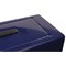 Cathedral Metal File Box Home Office, Foolscap, Blue