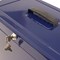 Cathedral Metal File Box Home Office, Foolscap, Blue