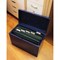 Cathedral Metal File Box Home Office, Foolscap, Blue