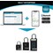 Master Lock Indoor Bluetooth Padlock, Black