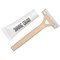White Boxed Eco Cornstarch Shaving Kit, Pack of 250