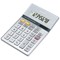 Sharp Desktop Calculator, 8 Digit, 4 Key, Battery/Solar Power, Silver