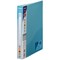 Snopake Ring Binder, A4, 2 O-Ring, 25mm Capacity, Blue, Pack of 10