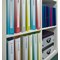 Snopake Ring Binder, A4, 2 O-Ring, 25mm Capacity, Blue, Pack of 10