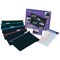Snopake HangGlider Polypropylene Suspension Files, V Base, Foolscap, Assorted, Pack of 25