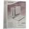 Snopake Executive Presentation Ring Binder, A4, 4 D-Ring, 25mm Capacity, Clear