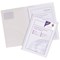 Snopake A4 TwinFile Presentation Files, Clear, Pack of 5