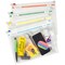 Snopake 250x180mm Zip Filing Bags, Assorted, Pack of 25