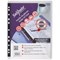 Snopake A4 PolyFiles Ring Binder Wallets, 180 Micron, Side Opening, Pack of 5