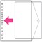 Snopake A4 PolyFiles Ring Binder Wallets, 180 Micron, Side Opening, Pack of 5