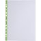 Snopake Bio A4 Heavy Duty Punched Pockets, 60 Micron, Top Opening, Pack of 25