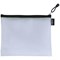 Snopake A5 Eva Mesh Zippa Bags, Black, Pack of 3