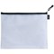 Snopake Foolscap Eva Mesh Zippa Bags, Black, Pack of 3
