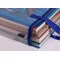 Snopake A4 Eva Mesh High Capacity Project Zippa Bag, Blue