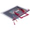 Snopake A3 Eva Mesh High Capacity Project Zippa Bag, Red