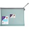 Snopake Foolscap Eva Mesh High Capacity Zippa Bags, Blue, Pack of 3