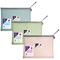 Snopake Foolscap Eva Mesh High Capacity Zippa Bags, Blue, Pack of 3