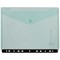 Snopake Reborn A4 Polyfile Ring Binder Wallet, 180 Micron, Side Opening, Assorted, Pack of 5