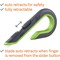 Slice Auto Retractable Box Cutter, Green and Black Slice Auto Retractable Box Cutter, Green and Black