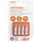 Slice Craft Ceramic Blades Straight Edge with Pointed Tip (Pack of 4)