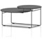 Solstice Coffee Table Black Top Black Frame