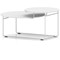 Solstice Coffee Table White Top White Frame