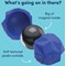 Speks Odds Silicone Magnets Blue Peaks Pack of 3