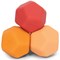 Speks Odds Silicone Magnets Orange Planes Pack of 3