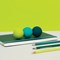 Speks Odds Silicone Magnets Green Dots Pack of 3