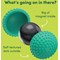 Speks Odds Silicone Magnets Green Dots Pack of 3