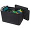 Strata Large Urban Store Basket with Lid 24L Charcoal Grey