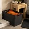 Strata Extra Large Basket with Lid 42L Charcoal Grey