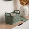 Strata Small Urban Store Basket with Lid 4L Green