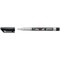 Stabilo Write-4-all Permanent Marker Pen, Fine, Waterproof, Black, Pack of 10