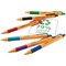 Stabilo Pointball Ballpoint Pen, Retractable, Assorted, Pack of 4