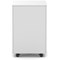 Base Mobile Steel Pedestal 3 Drawer White
