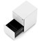 Base Mobile Steel Pedestal 3 Drawer White