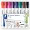 Staedtler Lumocolor 351 Drywipe Marker, Assorted, Pack of 8