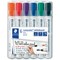 Staedtler 351 White Board Marker, Assorted, Pack of 6 Staedtler 351 White Board Marker, Assorted, Pack of 6